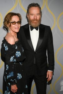Robin Dearden and Bryan Cranston at the 75th Annual Tony Awards held at Radio City Music Hall on June 12th, 2022 in New York City.