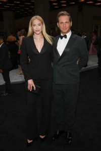 Josh Lucas (R) at the 75th Annual Tony Awards held at Radio City Music Hall on June 12th, 2022 in New York City.