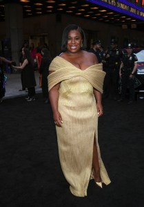 Uzo Aduba at the 75th Annual Tony Awards held at Radio City Music Hall on June 12th, 2022 in New York City.