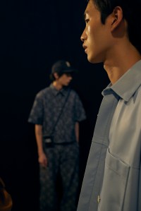 Backstage at Amiri Men’s Spring 2023
