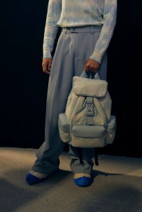 Backstage at Amiri Men’s Spring 2023