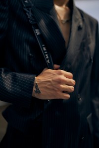 Backstage at Amiri Men’s Spring 2023