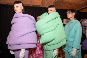 Backstage at Marc Jacobs RTW Fall 2022
