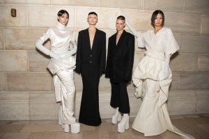Backstage at Marc Jacobs RTW Fall 2022