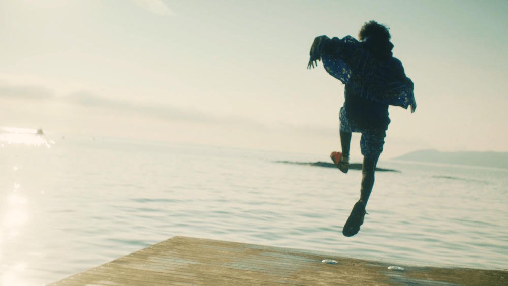 A still from the "Canone Infinito" video unveiled for the MSGM men's spring 2022 collection.
