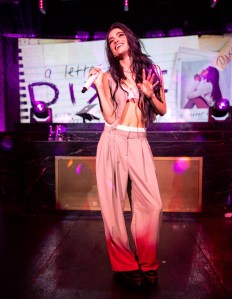 Dixie D'Amelio at a celebration for Dixie D'Amelio's album "a letter to me" with a party at Nightingale on June 21, 2022 in Los Angeles, California.