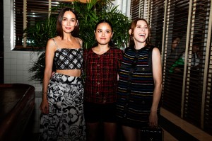 Rebecca Dayan, Chase Sui Wonders and Zosia Mamet