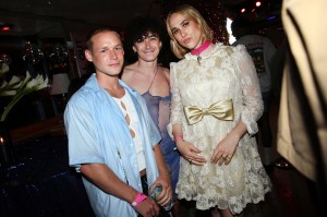 Tommy Dorfman and guests.