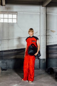 Backstage at Dries Van Noten Men’s Spring 2023