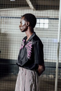 Backstage at Dries Van Noten Men’s Spring 2023
