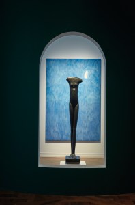 A view of the "Hubert de Givenchy - Collector" exhibition at Christie's Paris.
