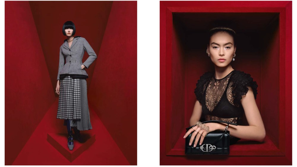 The Dior fall 2022 ready-to-wear campaign.