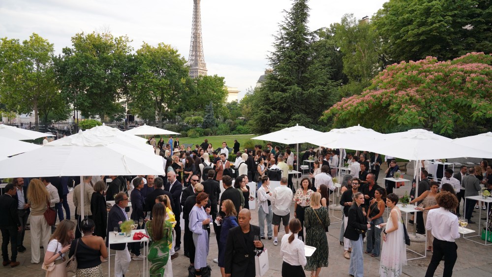PARIS, FRANCE - JUNE 22: Guests attend Montblanc Cocktail : "On The Move" Montblanc Extreme Launch At Palais Galliera at Palais Galliera on June 22, 2022 in Paris, France. (Photo by Francois Durand/Getty Images For Montblanc)