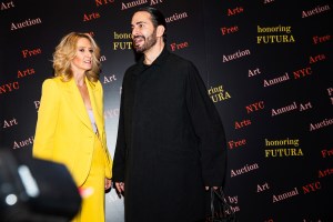 Liz Hopfan and Marc Jacobs