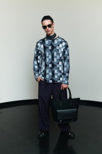 Backstage at Giorgio Armani Men’s Spring 2023