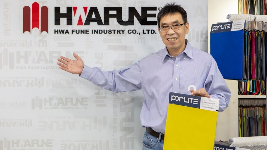HWAFUNE Textile has teamed with polymer producer Phoenix Innovative Materials to develop Porlite, a sustainable polypropylene membrane.