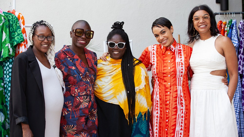 Ngaa Bell, Jessica Nabongo, Abrima Erwiah, Rosario Dawson and Sherri McMullen.