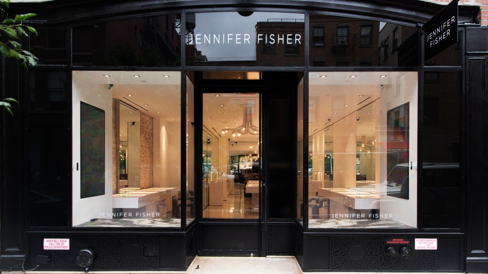 Jennifer Fisher in SoHo.
