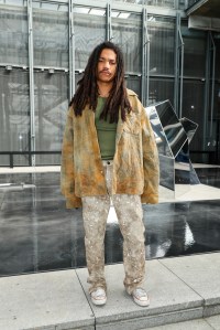 Front row at John Elliott Men's Spring 2023
