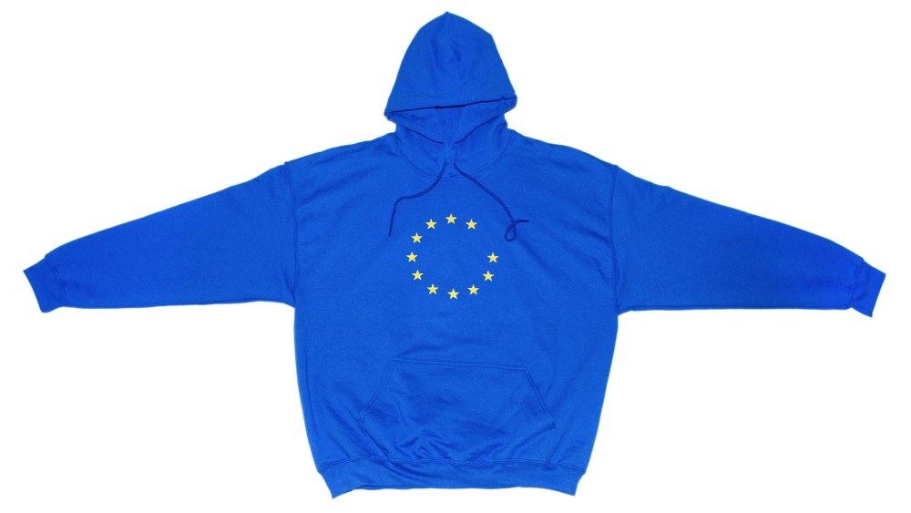 A EUnify hoodie by Berlin's Koenig gallery.