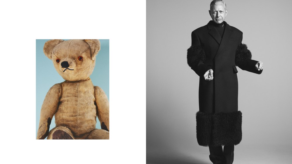 Jeff Goldblum in the Prada men's fall 2022 advertising campaign.