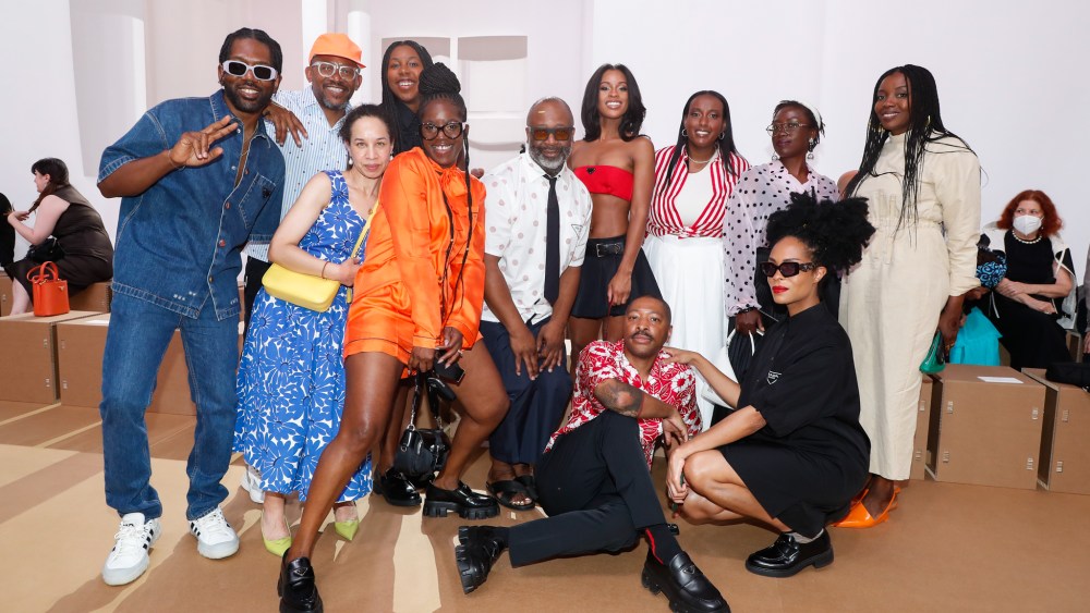 Front Row at Prada Men's Spring 2023