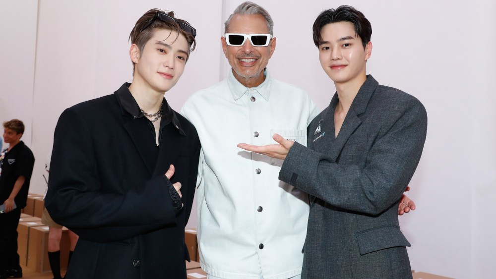 Front Row at Prada Men's Spring 2023