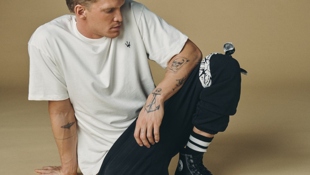 Cody Simpson in looks from his new line: Prince Nepture: The Label.