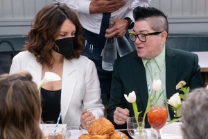 Tina Fey and Lea DeLaria