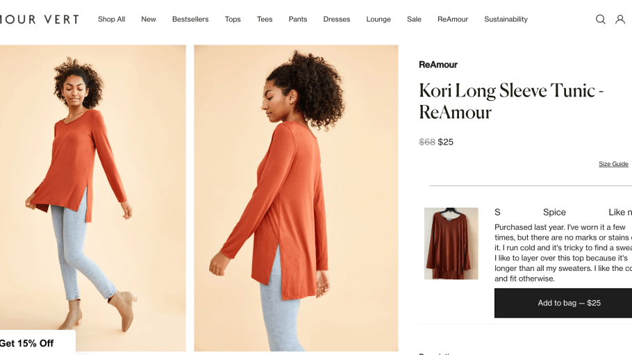 Resale platform Recurate and logistics-as-a-service provider Fillogic joined forced to develop the ReAmour resale marketplace for sustainable fashion brand Amour Vert.