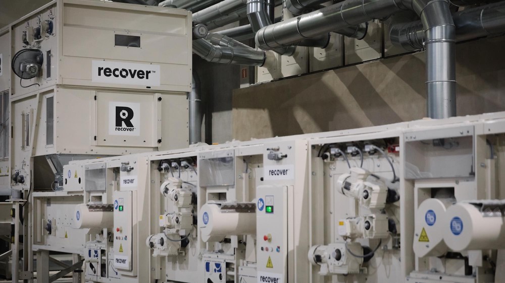 Recover recycling machine