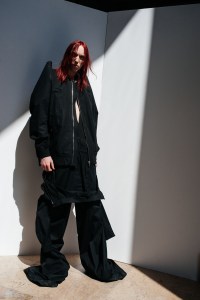 Backstage at Rick Owens Men's Spring 2022