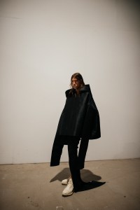 Backstage at Rick Owens Men's Spring 2022