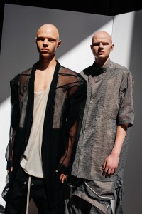 Backstage at Rick Owens Men's Spring 2022
