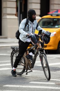 Spring street style in New York.