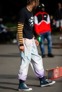Spring street style in New York.