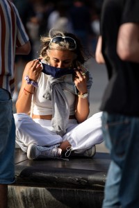 Spring street style in New York.