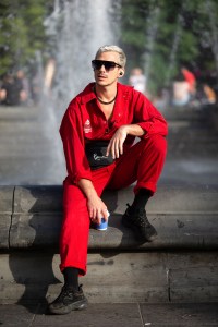 Spring street style in New York.
