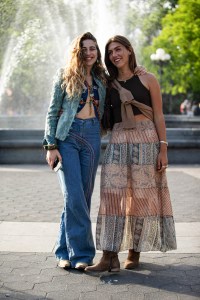 Spring street style in New York.