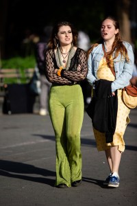 Spring street style in New York.