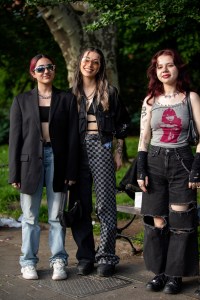 Spring street style in New York.