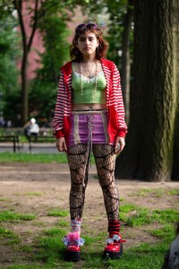 Spring street style in New York.
