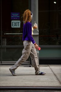 Spring street style in New York.