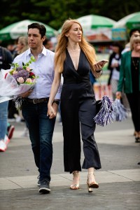 Spring street style in New York.