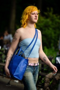 Spring street style in New York.