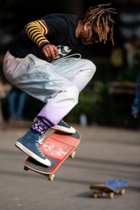 Spring street style in New York.