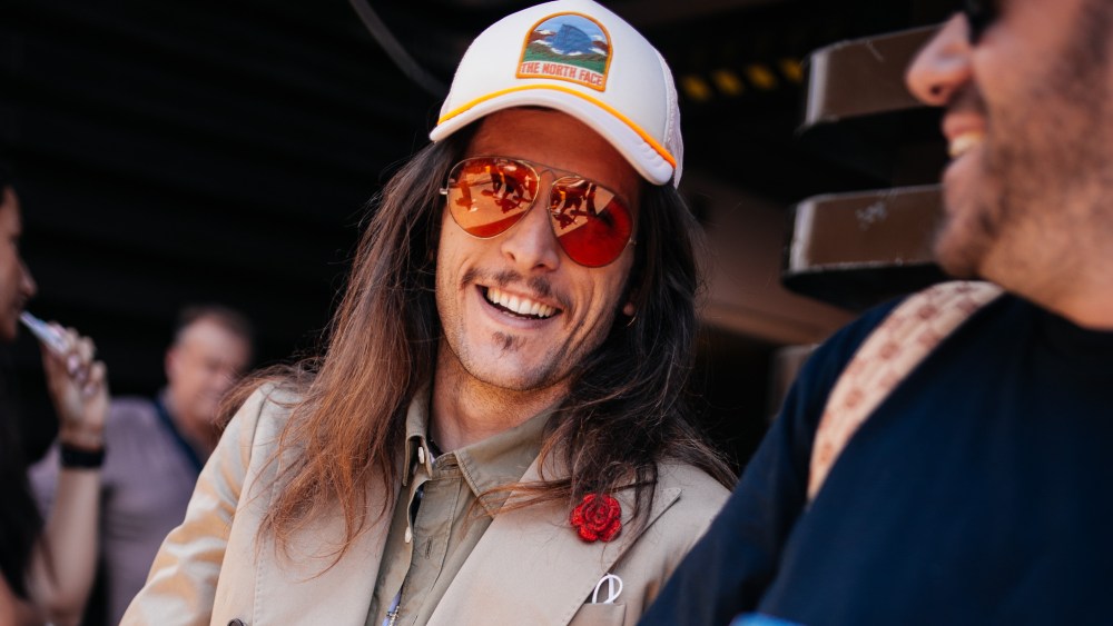 Street style at Pitti Uomo.