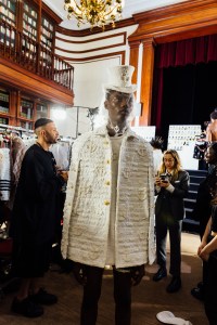 Backstage at Thom Brown Men's Spring 2023