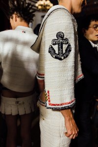 Backstage at Thom Brown Men's Spring 2023