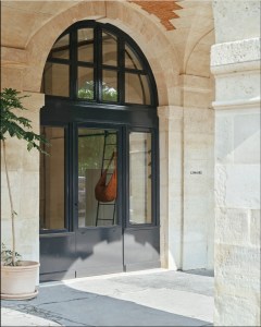 The Lemaire accessories store on Place des Vosges.